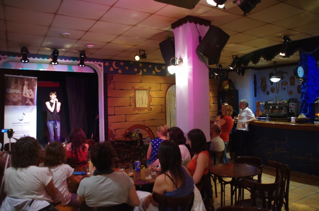 Concierto en el café-teatro "El Carro de Tespis" (Sax). Foto: Josema Díez-Pérez